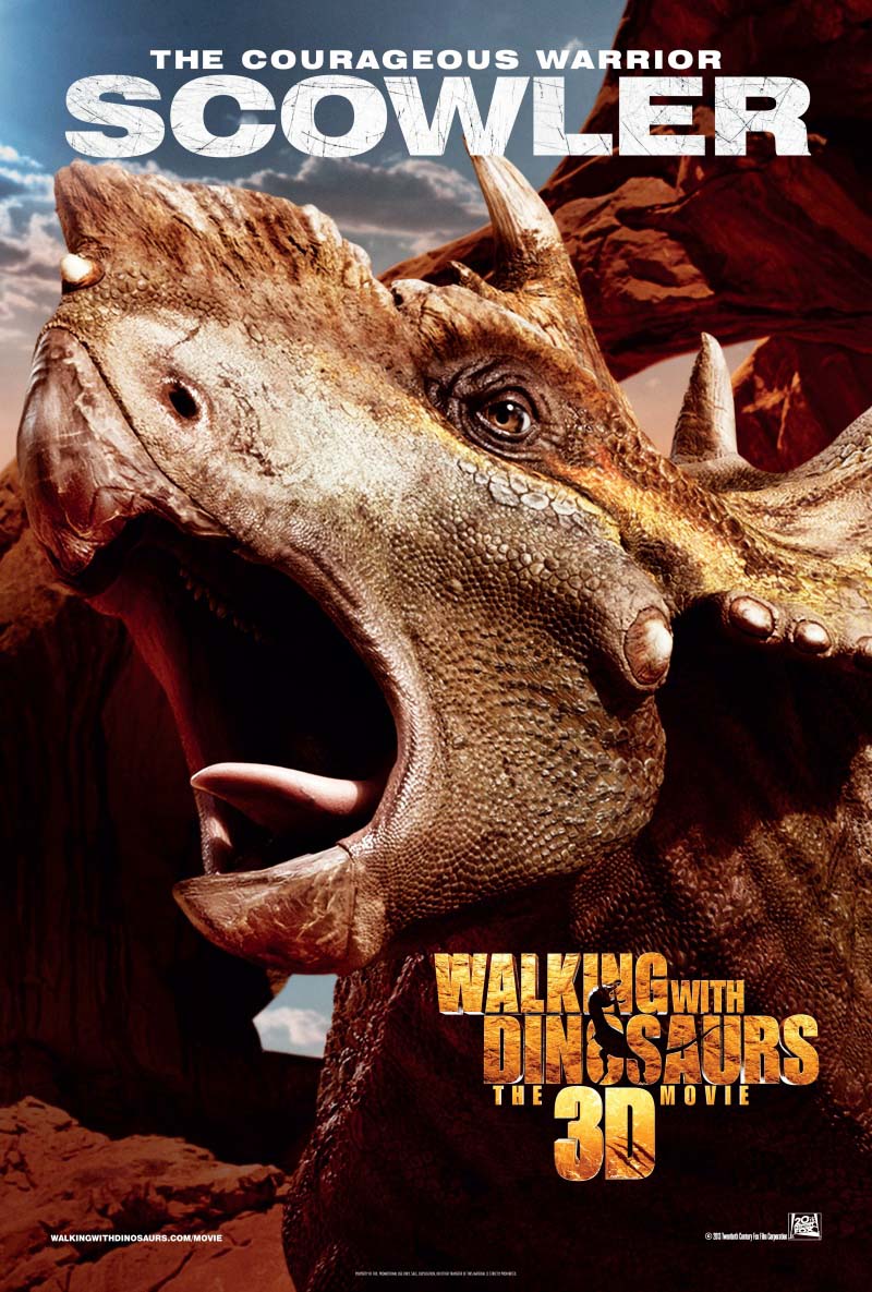 Прогулки с динозаврами 3D (2013/HDRip)